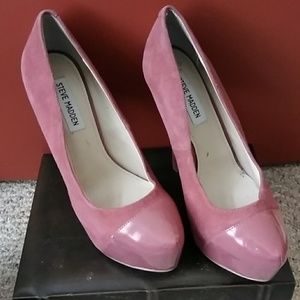 Steve Madden pink pumps